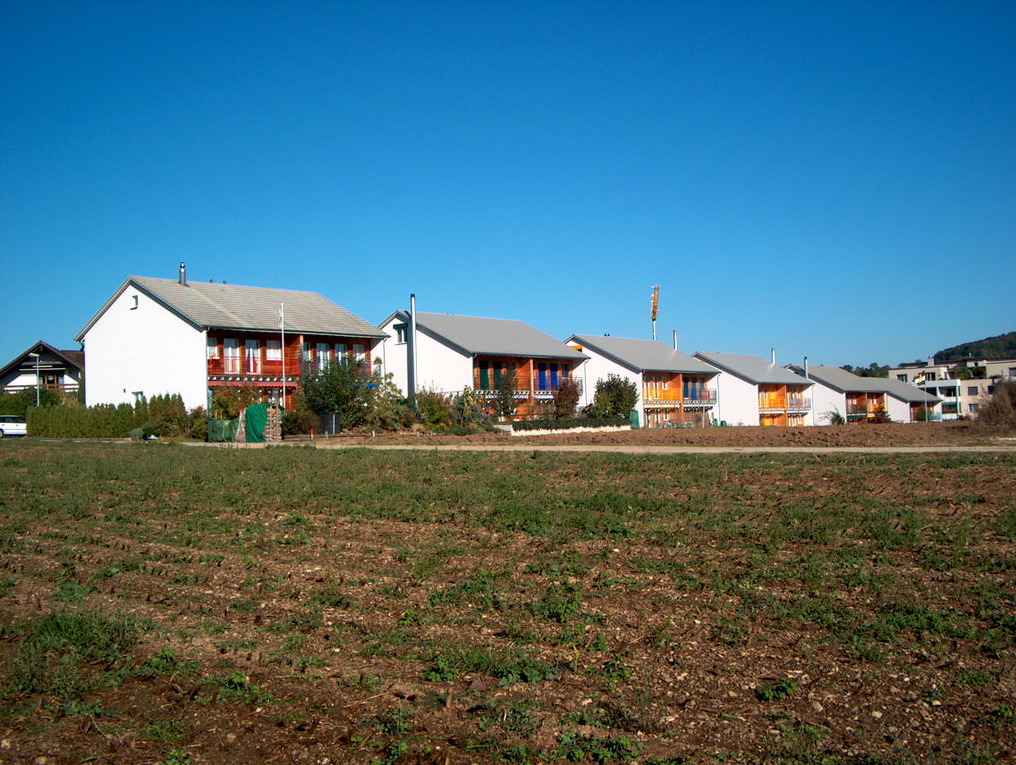 Doppeleinfamilienhaussiedlung in Thayngen