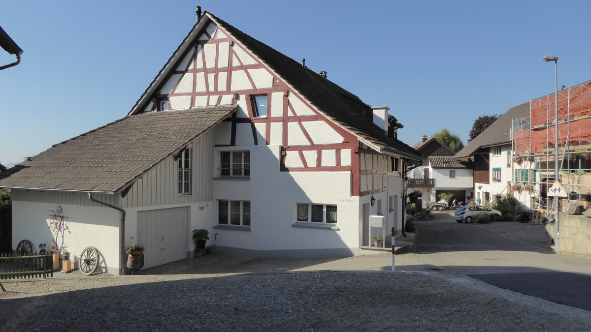 Umbau eines Einfamilienhauses in der Kernzone in Dörflingen